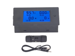 Voltímetro Cc Amettter Mettoh Tempo Em (cabo De Dados 0,5m)