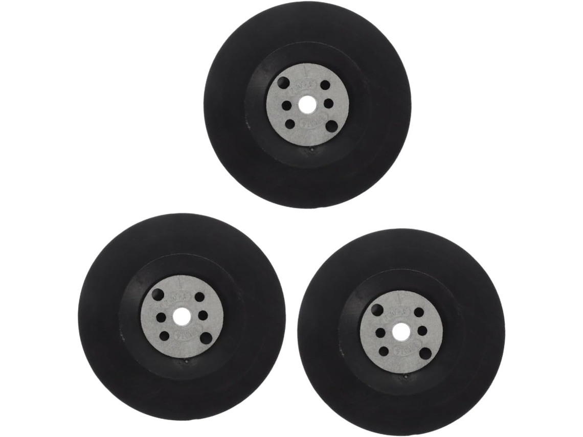 Conjunto De 3 Discos Lixa Com Suporte Angular Para Esmerilhadeira, Fáceis De Usar