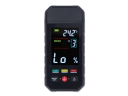 Humedímetro De Madeira De Ponta Lcd 2 Em 1 Sensor De Temperatura E Umidade