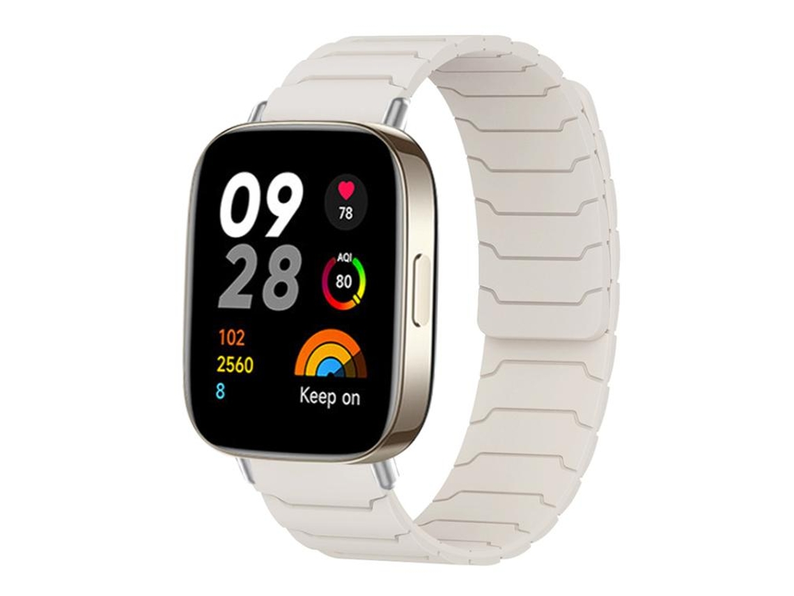 Bracelete Para Redmi Watch 3 - Silicone Magnético Starlight