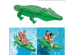Boia de Jacaré, 165x86cm, Natação, Brinquedo de Crocodilo AQUAFORGE