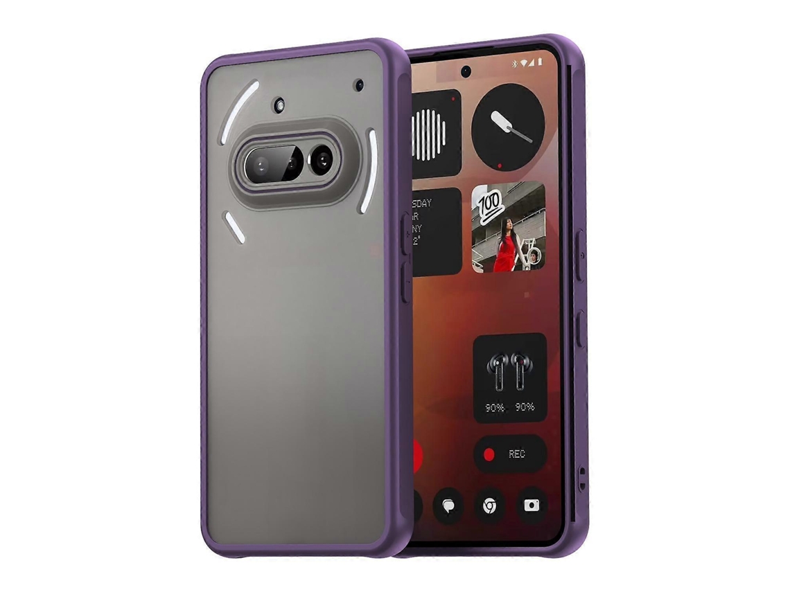 Capa Para Celular Fan Dun Series Tpu Híbrida Pc Fosca Para Nothing Phone 3a