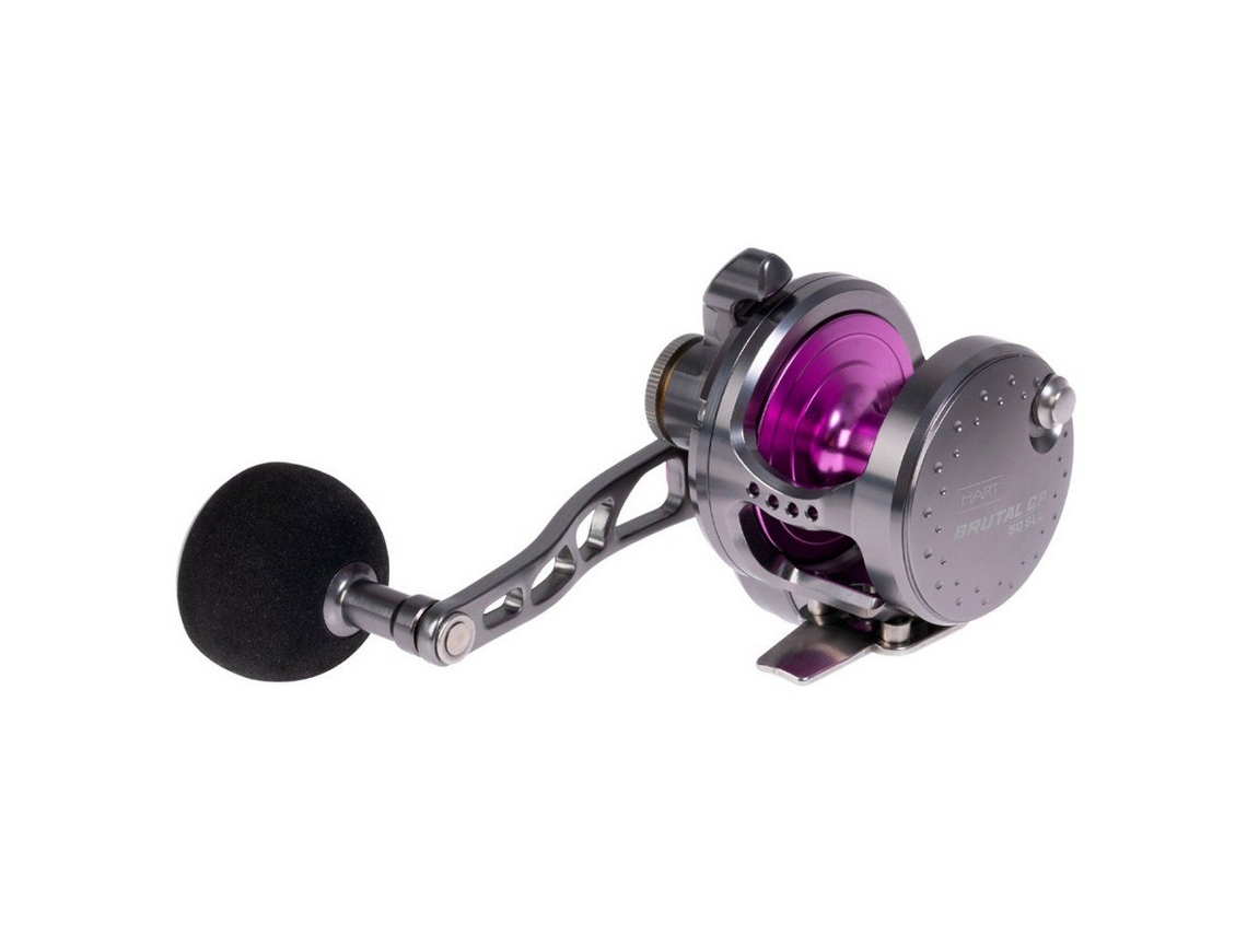 Molinete Jigging Brutal Gp Cinzento 50Hart