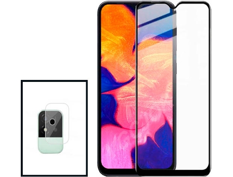 Kit Capa + Película Realme Narzo 50i GIFT4ME Transparente e Preto