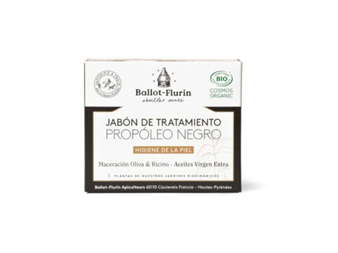 Sabonete de tratamento com própolis preta 100g. BALÃO FLURIN