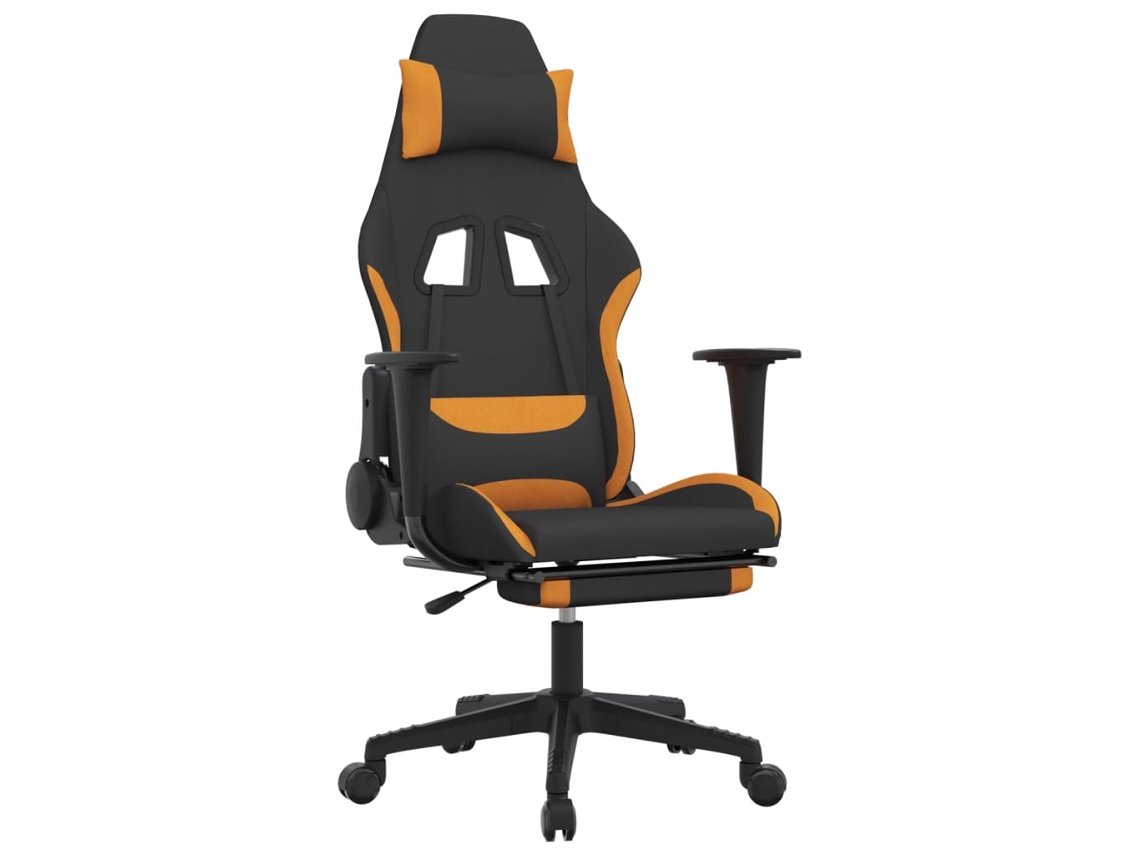 Gaming Chair, Gaming Chairs Vidaxl Laranja Tecido