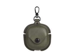 Capa CZHHMART para Samsung Buds 4/4 Pro com Chaveiro em Pu (preta)