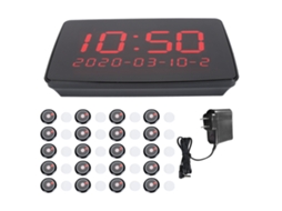 Sistema De Chamada Sem Fio Ipx4 20 Botões 1 Receptor