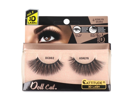 Pestanas Postiças EBIN NEW YORK Doll Cat Ashlyn (Preto)