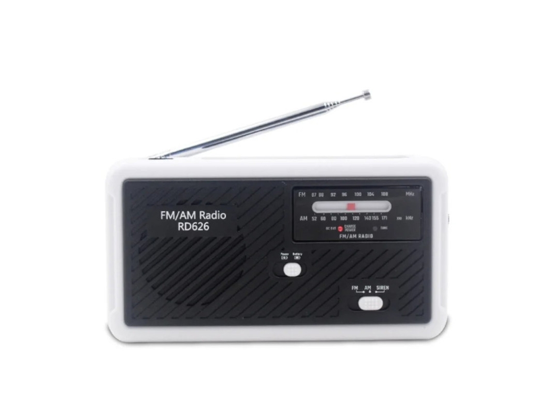 Rádio solar com manivela e lanterna multifuncional BESTVITE