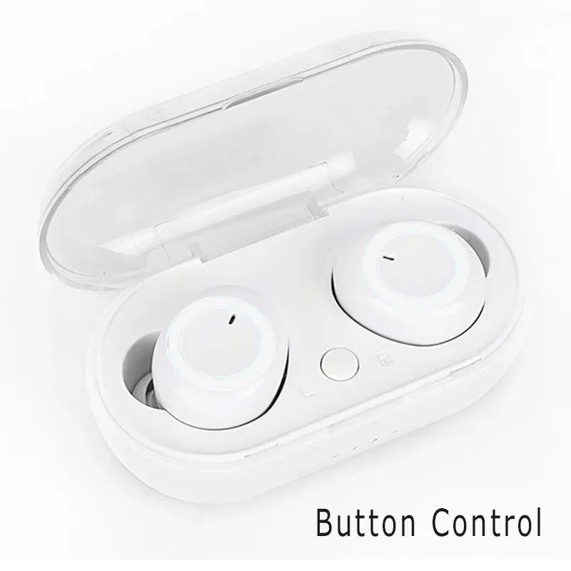 Fones De Ouvido Bluetooth Tws (brancos), Fones De Ouvido Com Graves Profundos