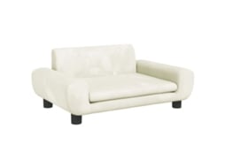 Sofá infantil VIDAXL Creme (70x45x33 cm)