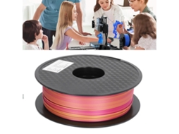 Filamento Consumível Para Impressão 3d De 1,75 Mm, 3 Cores, Dourado, Roxo, Vermelho, Preto, Filamento Para Impressora 3d Slowmoose