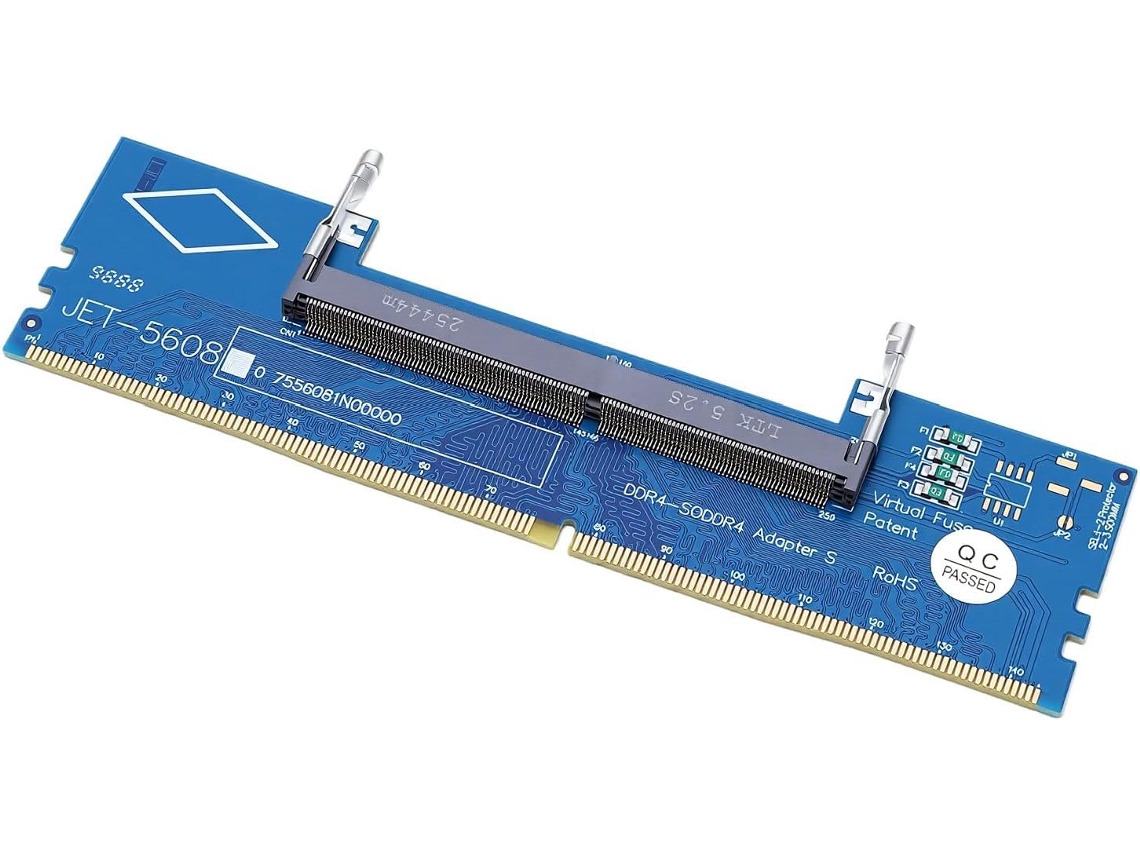 Adaptador De Memória Ddr4 So Dimm Para Pc Desktop