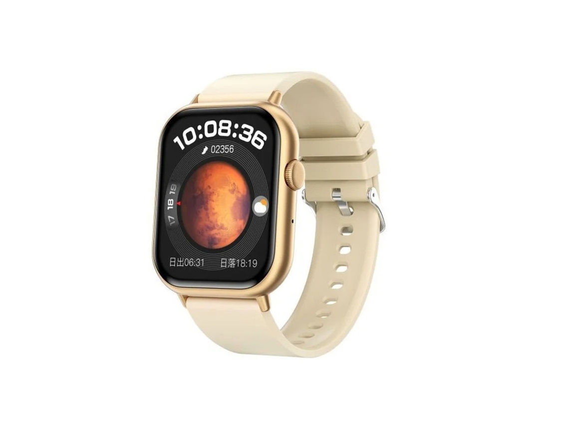 Smartwatch Tela Touch Completa De 2.01 Para Telefones Android E Ios Com Monitor De Frequência Cardíaca E Oxigênio No Sangue Mais De 100 Modos Yizhood