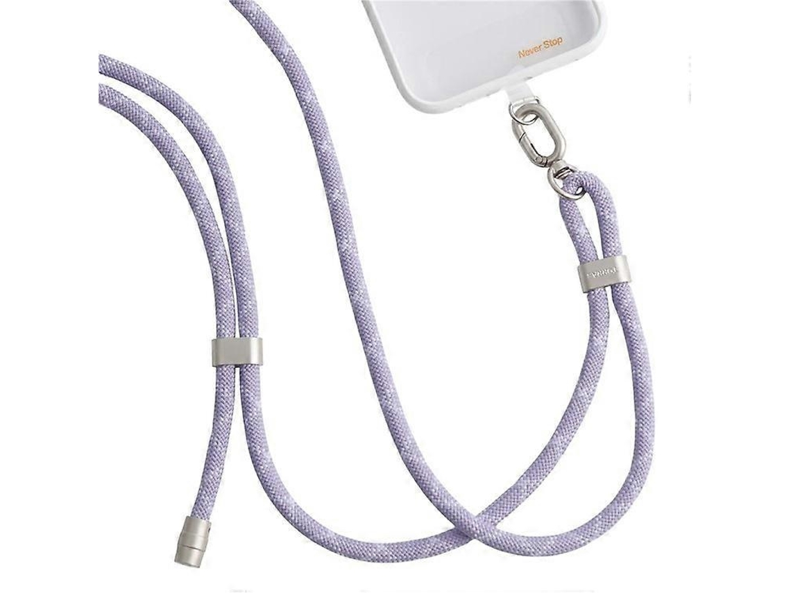 Lurelia Cordão Para Telemóvel Ajustável Transversal Para Pescoço Portátil 74 Cm Anti-perda