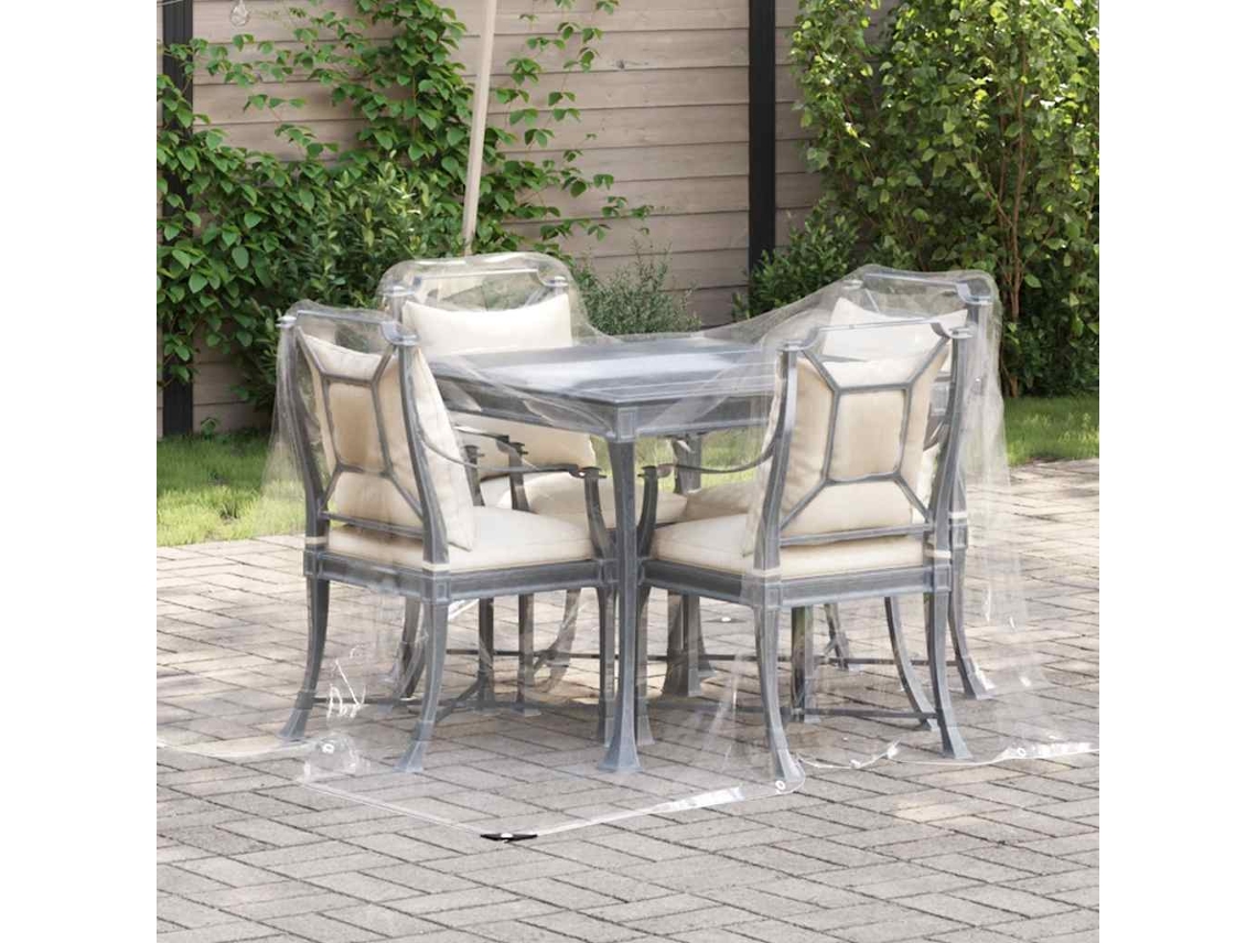 Lona Transparente Com Ilhós 2x2 M Pvc