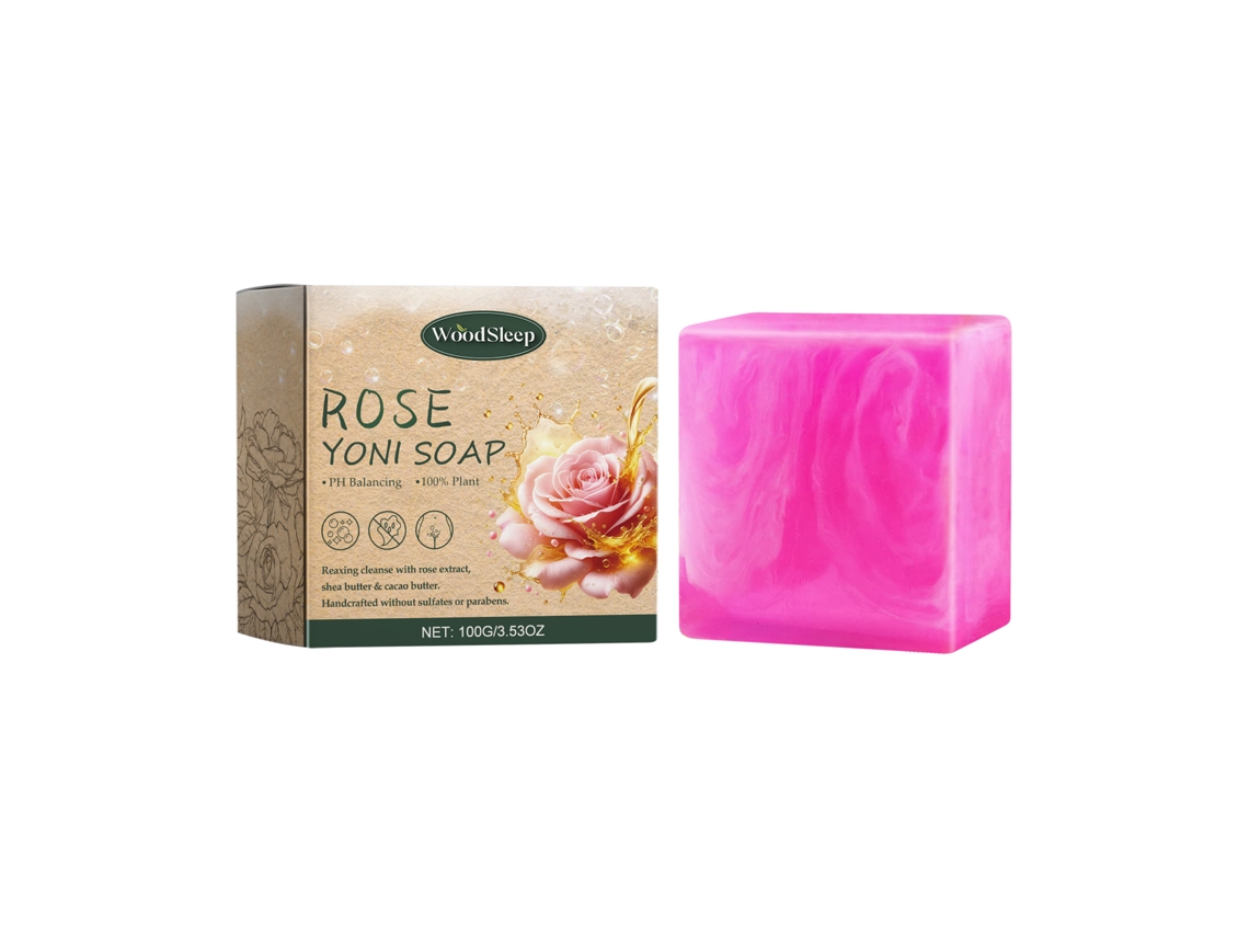 Sabonete Natural Rose Woodsleep para Mulheres