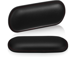 Pretas Almofadas Para Apoio De Carro, Conjunto De 2, Tecido Sintético, Memory Foam.