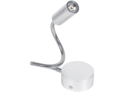 Luminária De Leitura Led De Alumínio De 1w/3w, Luminária De Trabalho Flexível Com Haste Articulada, Gokoco