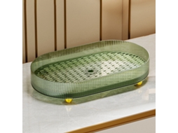 Bandeja Escorredora De Copos E Loiça 38x22cm - Tabuleiro De Gotejamento Para Café, Chá, Fruta E Casa De Banho
