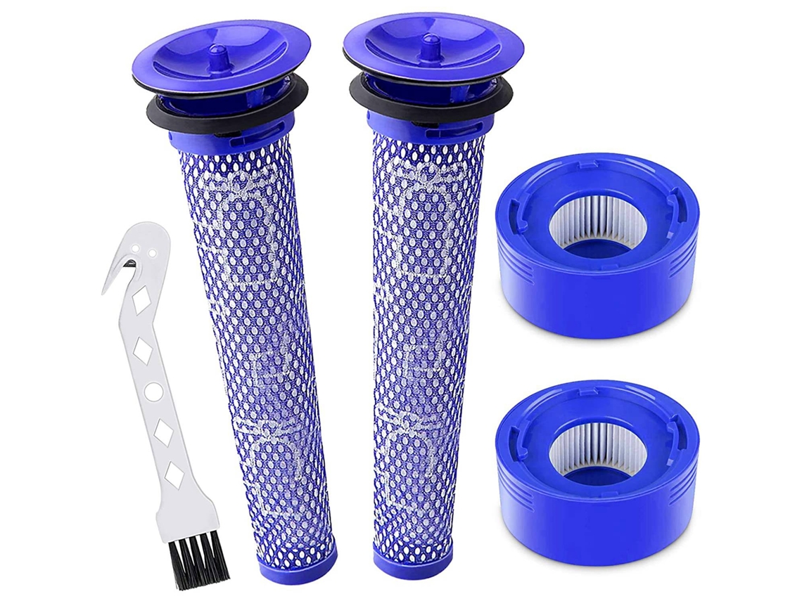 Kit de substituição de filtro de vácuo de 2 pacotes para Dyson V7, V8 Animal e vácuo sem fio absoluto, substitui parte 965661-01