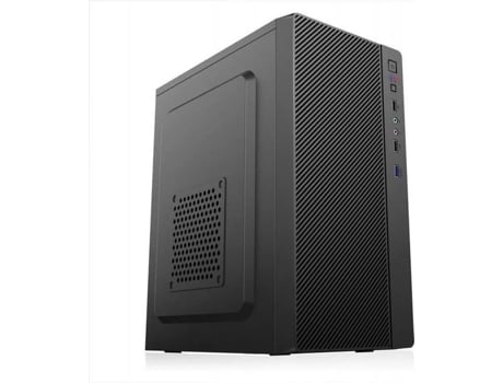 Gabinete De Pc 1stcool Mc Step4 Au Usb3 Micro Atx Preto 4 Slots De Expansão