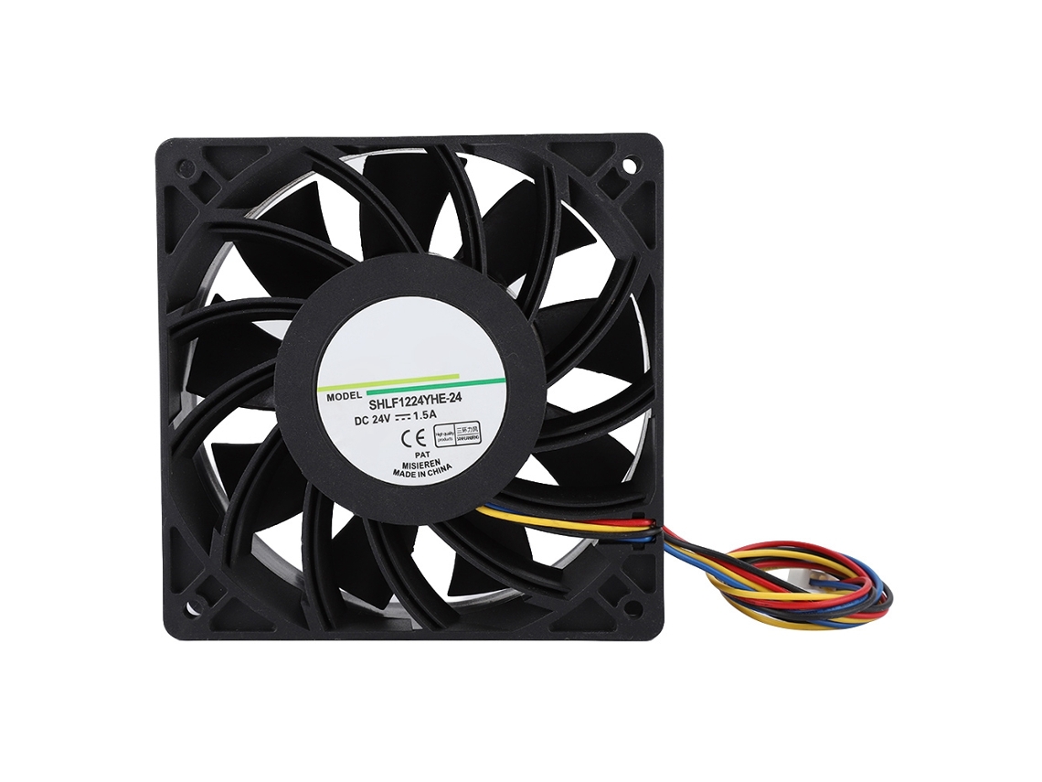 Shlf1224yhe-24 4pin Ventilador De Resfriamento De Dissipação Rápida De Calor Para Chassis Industrial Inversor