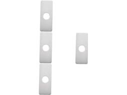 Conjunto De 4 Peças De Placas Decorativas Para Torneira De Cozinha Em Aço Inoxidável.