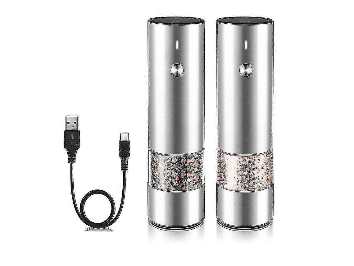 Moedor Elétrico De Sal E Pimenta, Moedor De Pimenta, Conjunto De Moedor Automático De Sal E Pimenta Com Ajuste. PENGDSJE