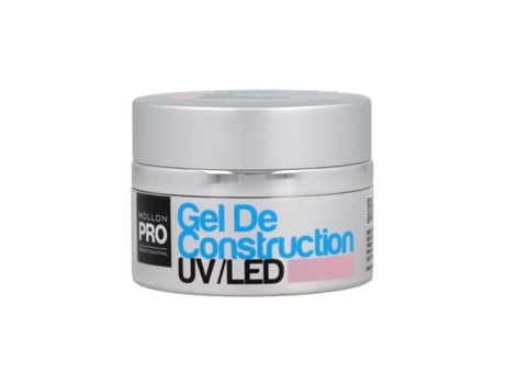 Construcción Gel Uv Led Natural Rosa N.04 30 Ml Mollon Pro