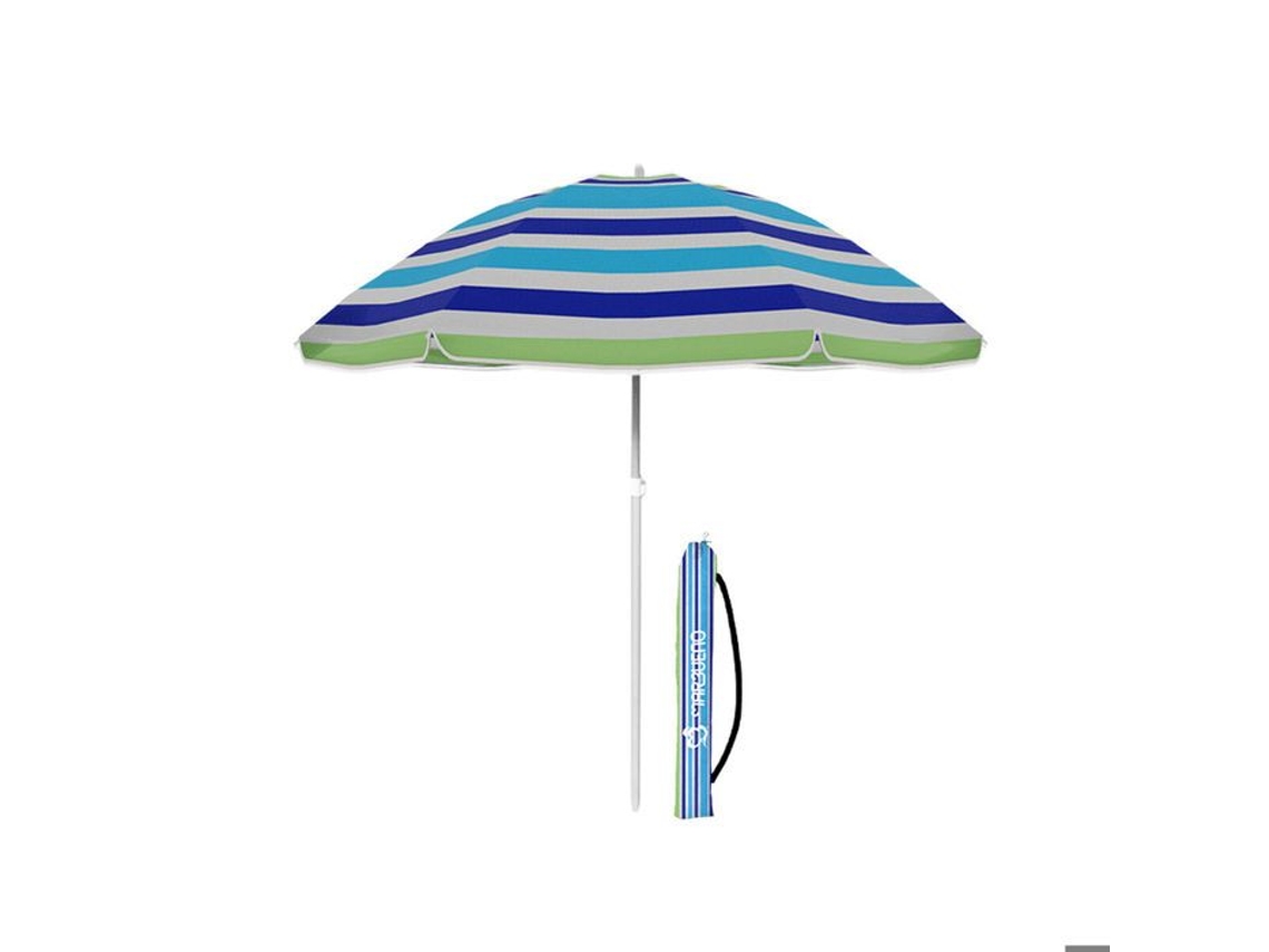 Guarda Sol De Praia Marbueno 220 Cm Proteção Uv E Case Marbueno Summer