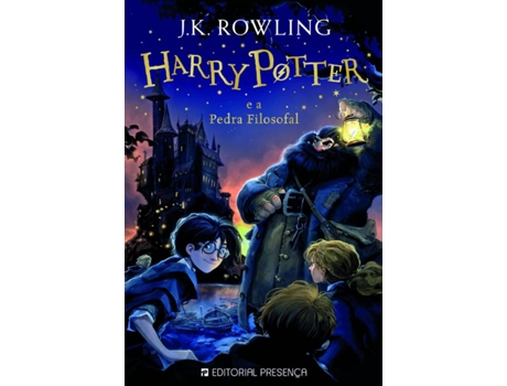 Livro Harry Potter e a Pedra Filosofal de J. K. Rowling