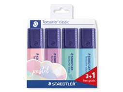 Sublinhador De Tinta Fluorescente Textsurfer Pastel Staedtler