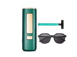 Sapphire Ice Sense Removedor de Pêlos a Laser Indolor Dispositivo Depilação Gelo Pulso Intenso GOKOCO
