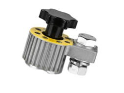 Base de soldagem magnética NdFeB com fácil limpeza, interruptor de aterramento, suporte magnético comutável, 300A e 40kgf.
