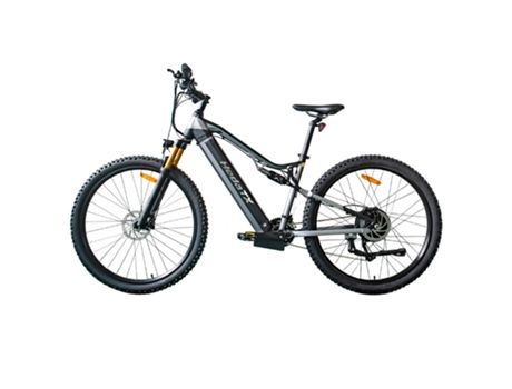 Bicicleta Eléctrica Heda Tx Tx19 1000w 48v 19.2ah 45km/h Velocidade Máxima 70km Alcance Forquilha Dianteira Com Absorção De Choque Cinzento