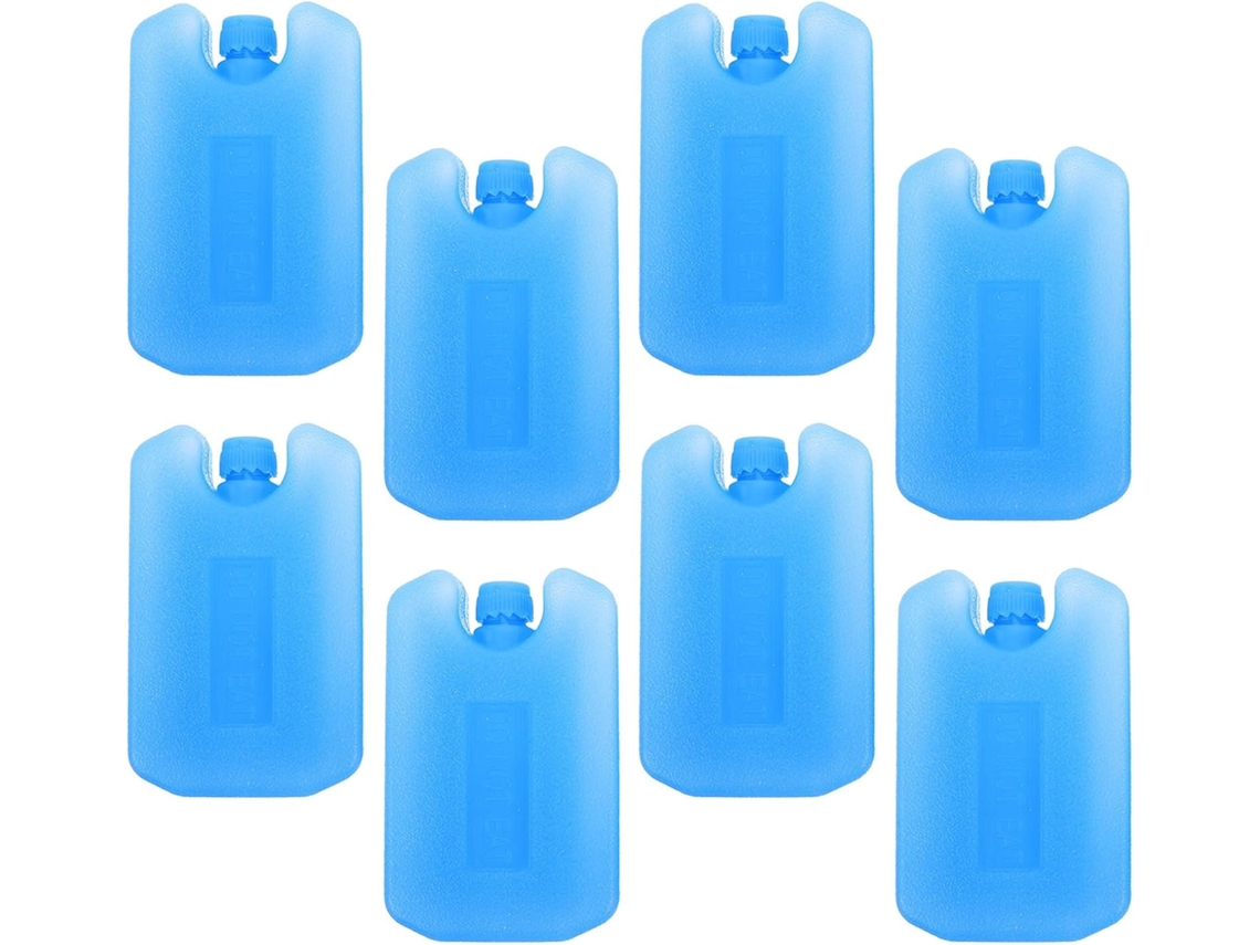 Conjunto De 8 Bolsas De Gelo Para Cooler Com Design À Prova