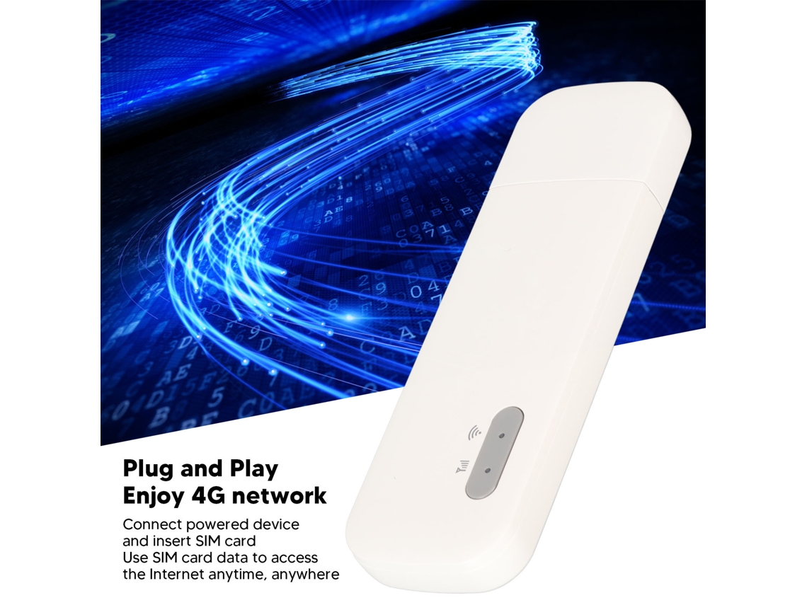 Wifi Usb Portátil 4g Suporta Conexões De 10 Dispositivos Hotspot Móvel Portátil