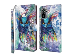 Capa Para Celular Xiaomi Poco M5s/redmi Note 10/note 10s Com Estampa 3d Em Tpu + Pu