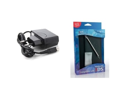 Carregador de Rede Bolsa de Couro Caneta 3Ds