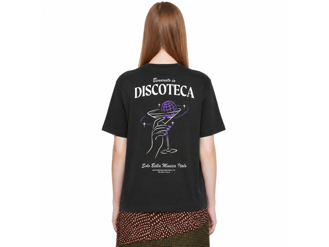 Rockinstone Benvenuto In Discoteca Slothboogie Recordings Ltd. T-shirt Unique Designer Style