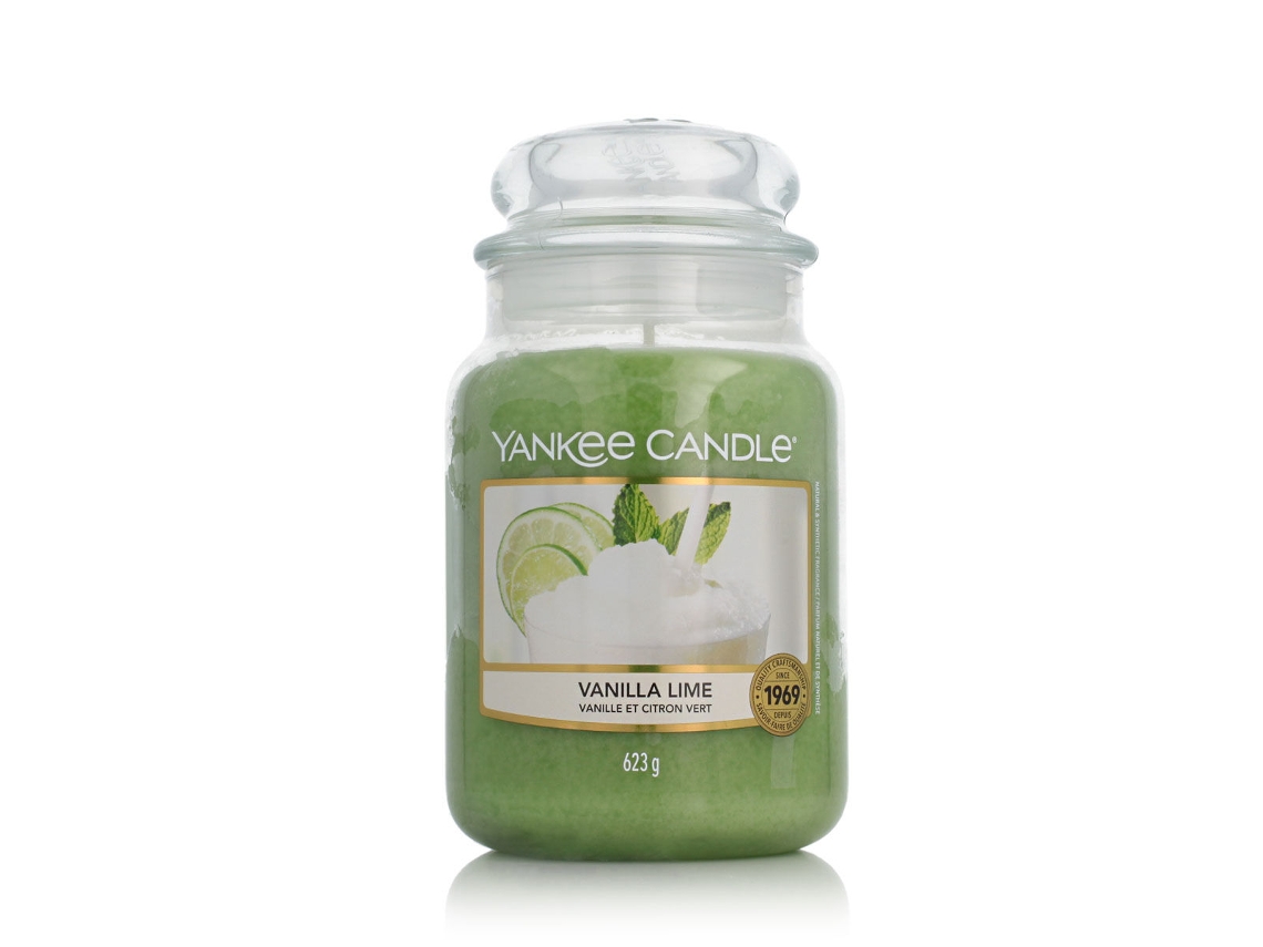 Vela Perfumada Yankee Candle Lima Baunilha 623 G