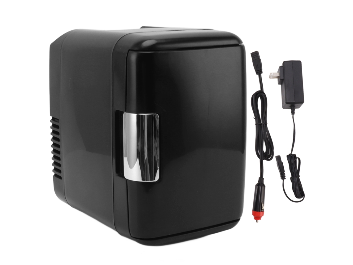 Laxiscreed Geladeira Mini 4l Com Uso Duplo Para Casa E Carro, Refrigeração E Aquecimento Para Produtos De Beleza