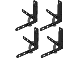 Coheali Conjunto De 4 Dobradiças Pequenas Ferro Para Caixa Joias 31x41mm Com Design Compacto E Suporte Estável Caixas