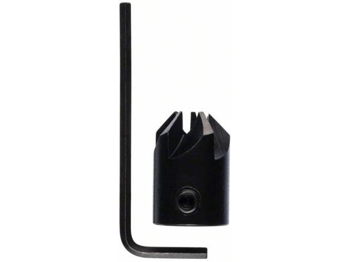 Fresa BOSCH Cónica de Encaixe Fêmea para Broca em Espiral para Madeira 8.0x19 mm