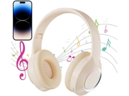 Fones De Ouvido Dobráveis E Leves, Fones De Ouvido Estéreo Sem Fio Com Som Surround