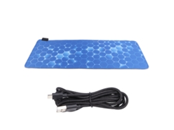 Mousepad Gamer Rgb Macio, Confortável E Ajustável Para Uso Em Casa, No Escritório, Com Pc E Laptop. Brilvibera