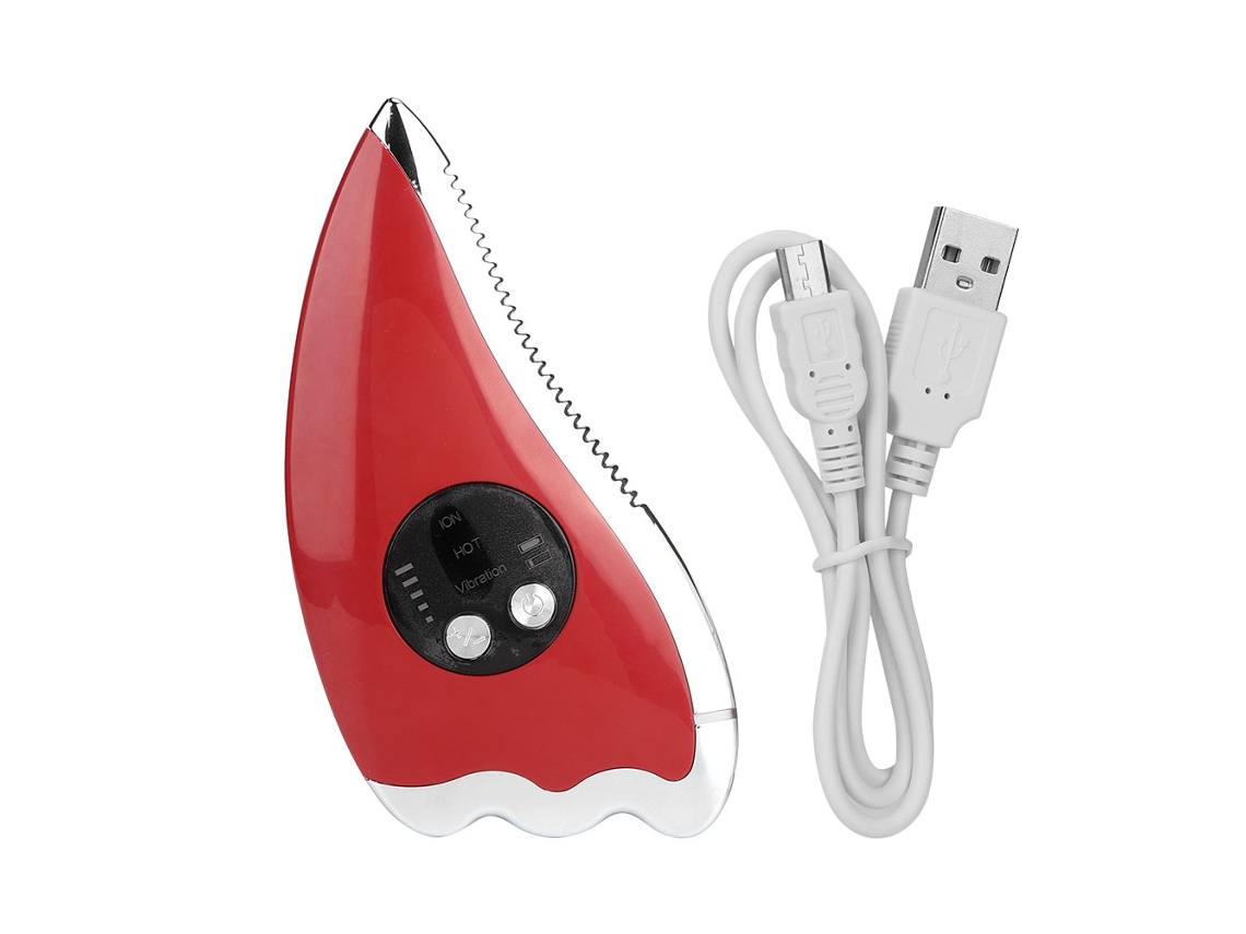 Massageador Elétrico Microcorrente Para Alongamento Facial E Rejuvenescimento Da Pele