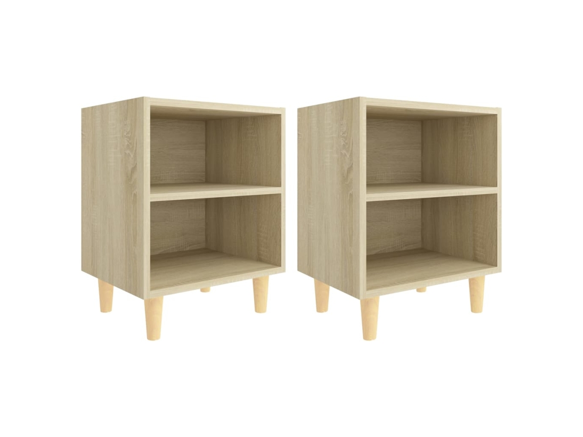 Bed Cabinet, Bed Cabinets Vidaxl Marrom Madeira Processada (n/a)